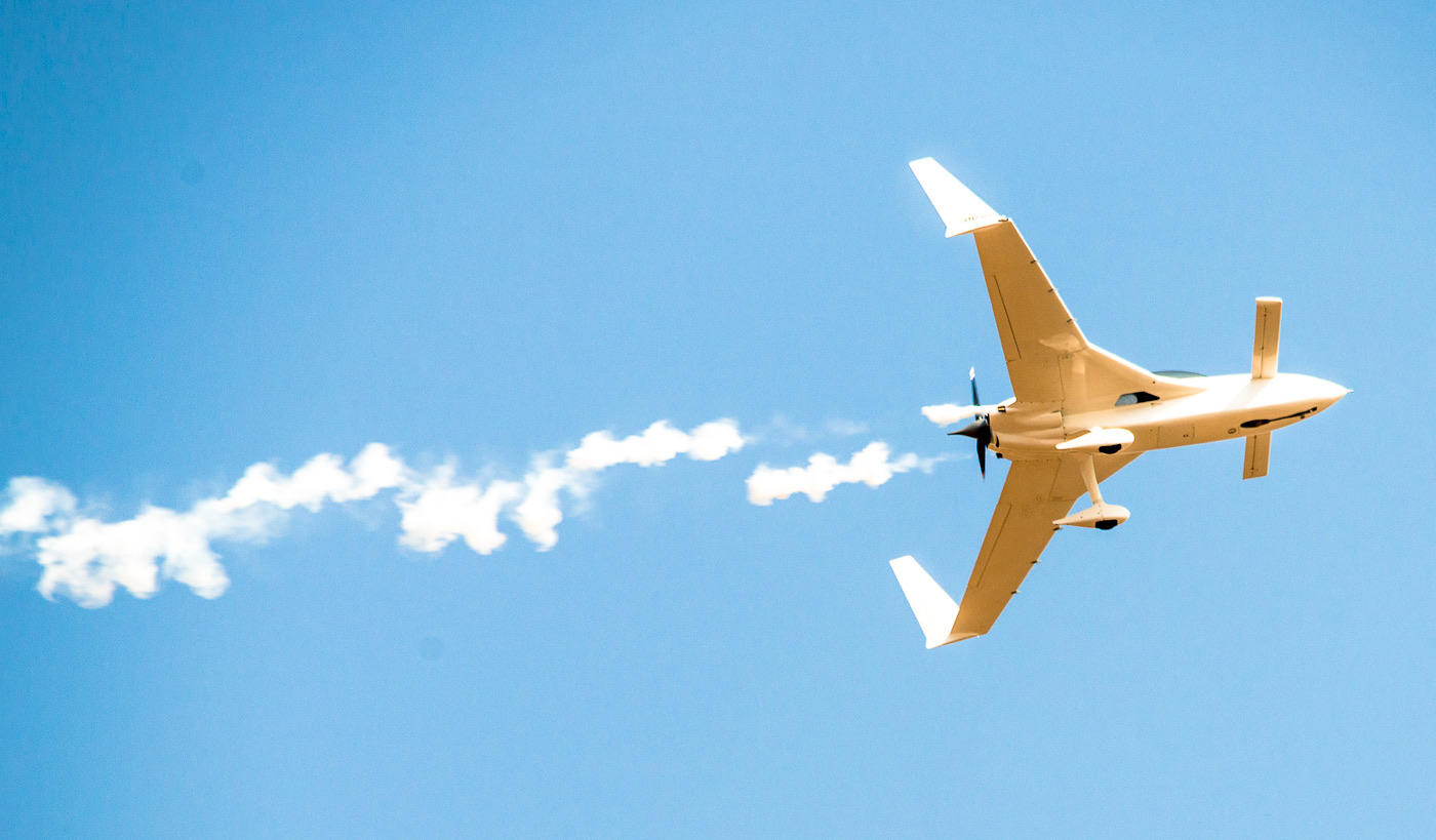 Rutan Long-EZ, avion canard de construction amateur