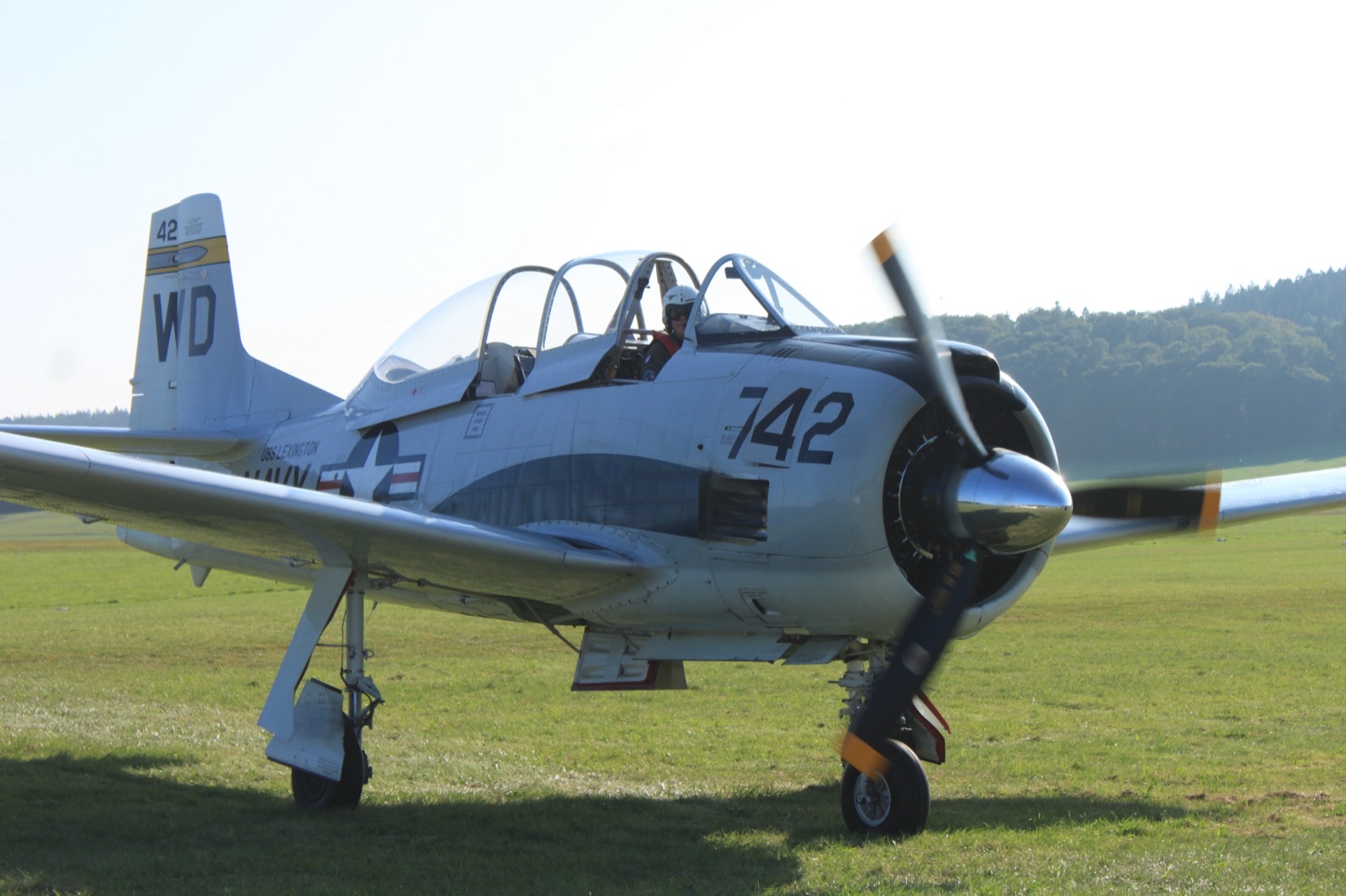 North American T-28 Trojan, warbird à moteur radial restauré