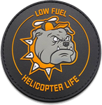 Logo Low Fuel – Helicopter Life
